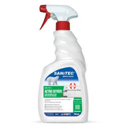 Sanitec Active Oxygen Ossigeno attivo con    5% Perossido di Idrogeno 750ml