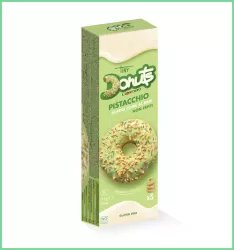 Donuts Ciambelle CuoreNero Fragola 111g - Astuccio 3 ciambelle 
