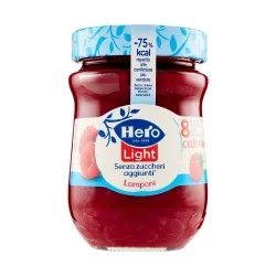 Hero Confettura Lamponi Light 280g